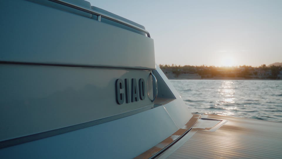 The CIAO transom at golden hour